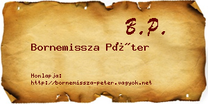Bornemissza Péter névjegykártya